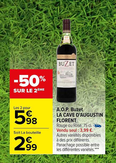 a.o.p buzet la cave d'augustin florent