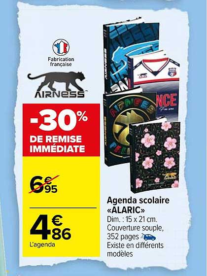 Agenda Scolaire «alaric»