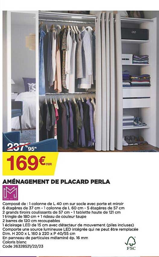 Aménagement De Placard Perla
