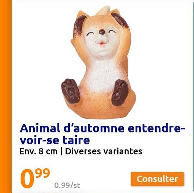 Animal D'automne Entendre-voir-se Taire