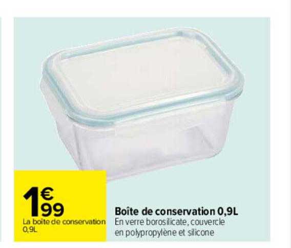 Boîte De Conservation 0,9l