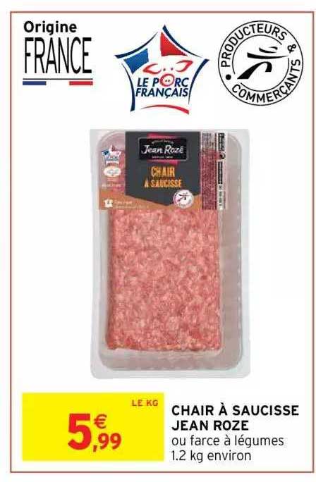 chair à saucisse jean rozé