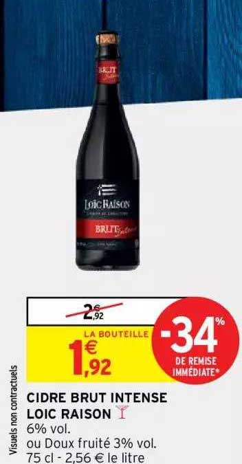 cidre brut intense loïc raison