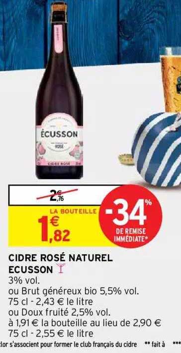 Cidre Rosé Naturel écusson