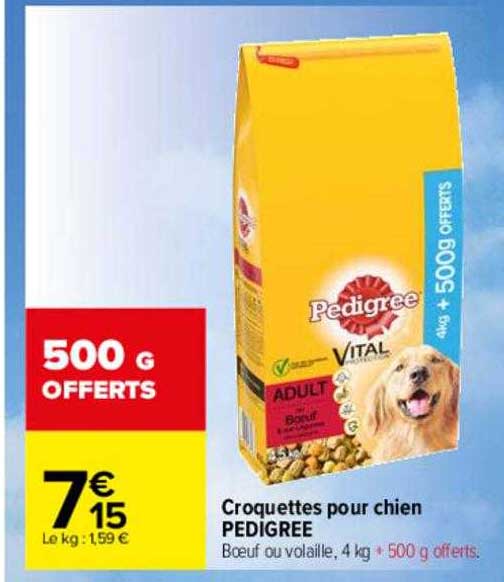 Croquettes Pour Chien Pedigree