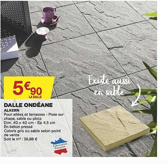 dalle ondéane alkern