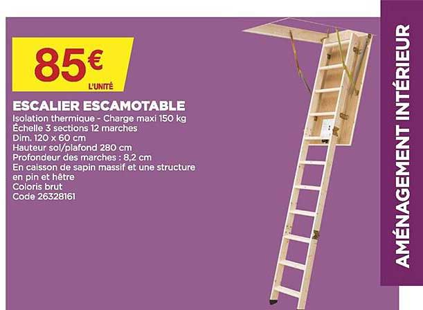 Escalier Escamotable