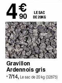 gravillon ardennois gris