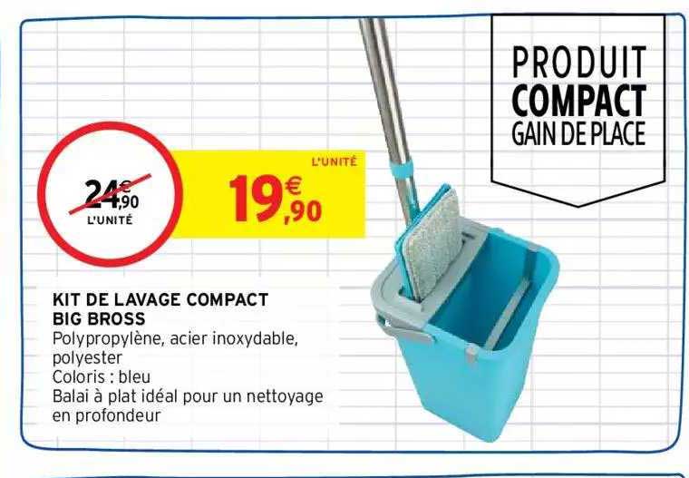 kit de lavage compact big bross