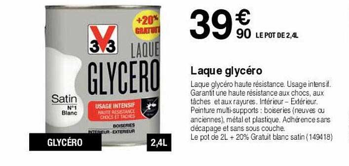 Laque Glycéro V33