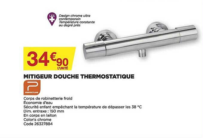Metigeur Douche Thermostatique