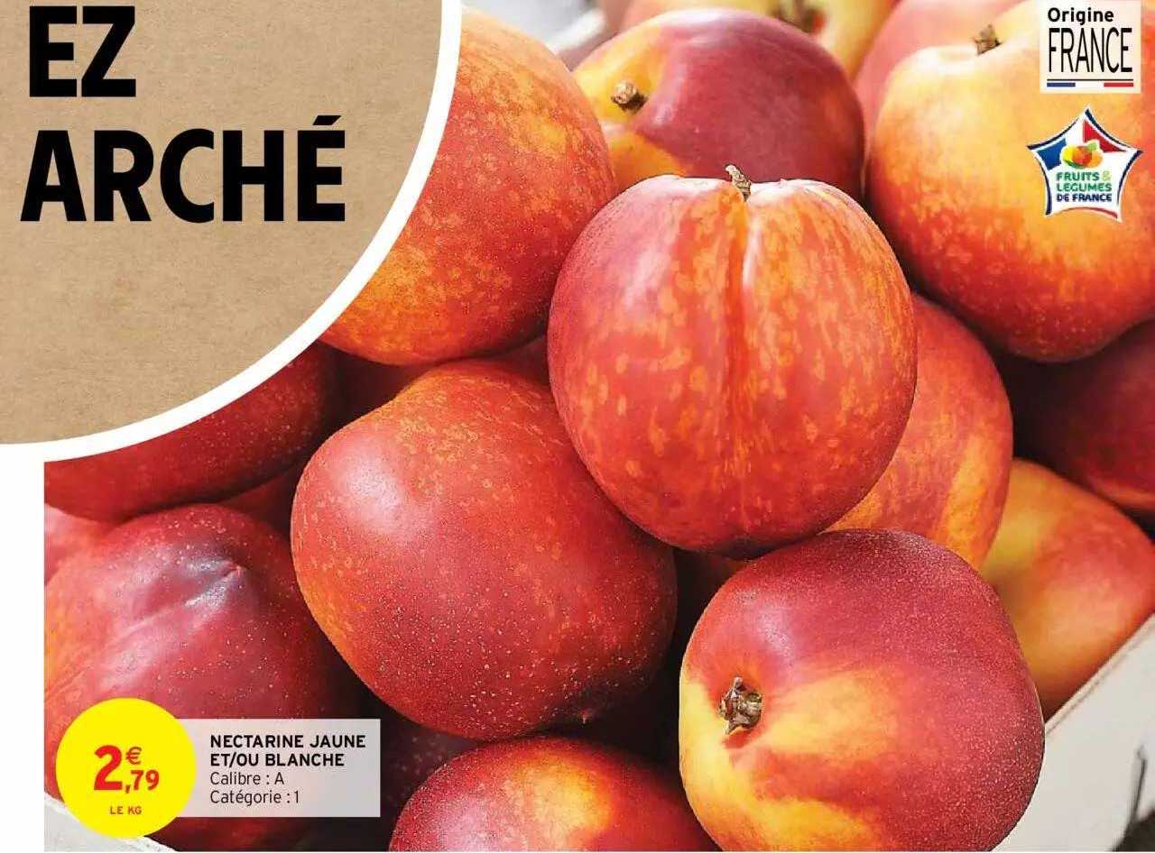 Nectarine Jaune Et-ou Blanche