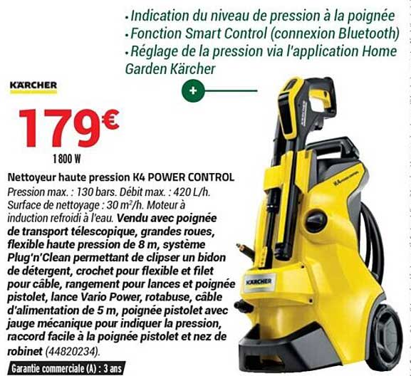 nettoyeur haute pression k4 power control kärcher
