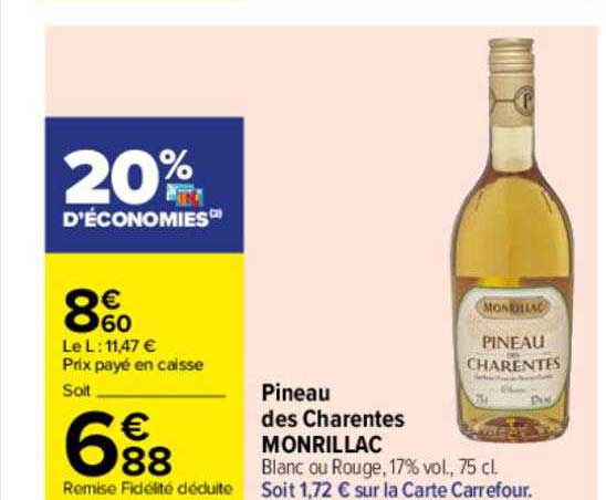 pineau des charentes monrillac