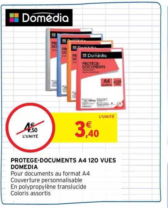 protege-documents a4 120 vues domedia