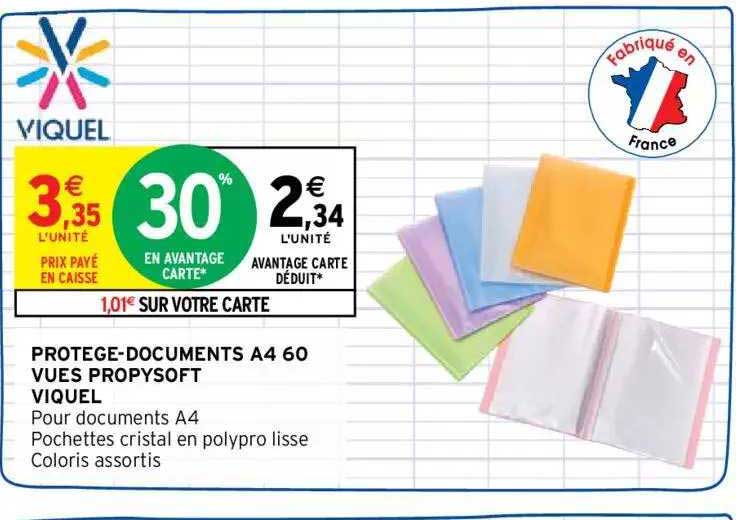 protege-documents a4 60 vues propysoft viquel