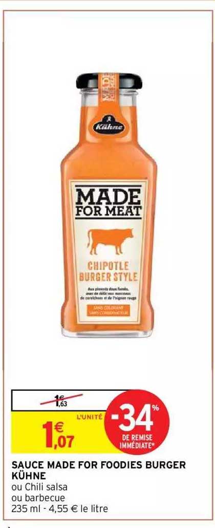 sauce made for foodies burger kühne