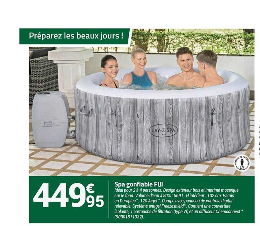 spa gonflable fiji