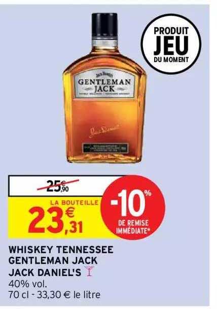 whiskey tennessee gentleman jack jack daniel's