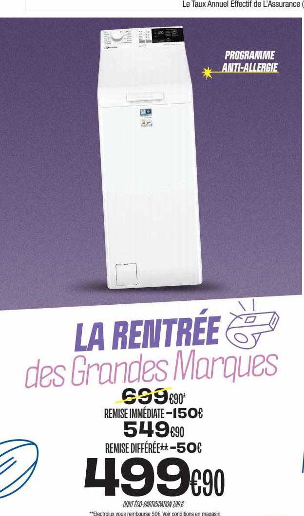 la rentrée des grandes marques