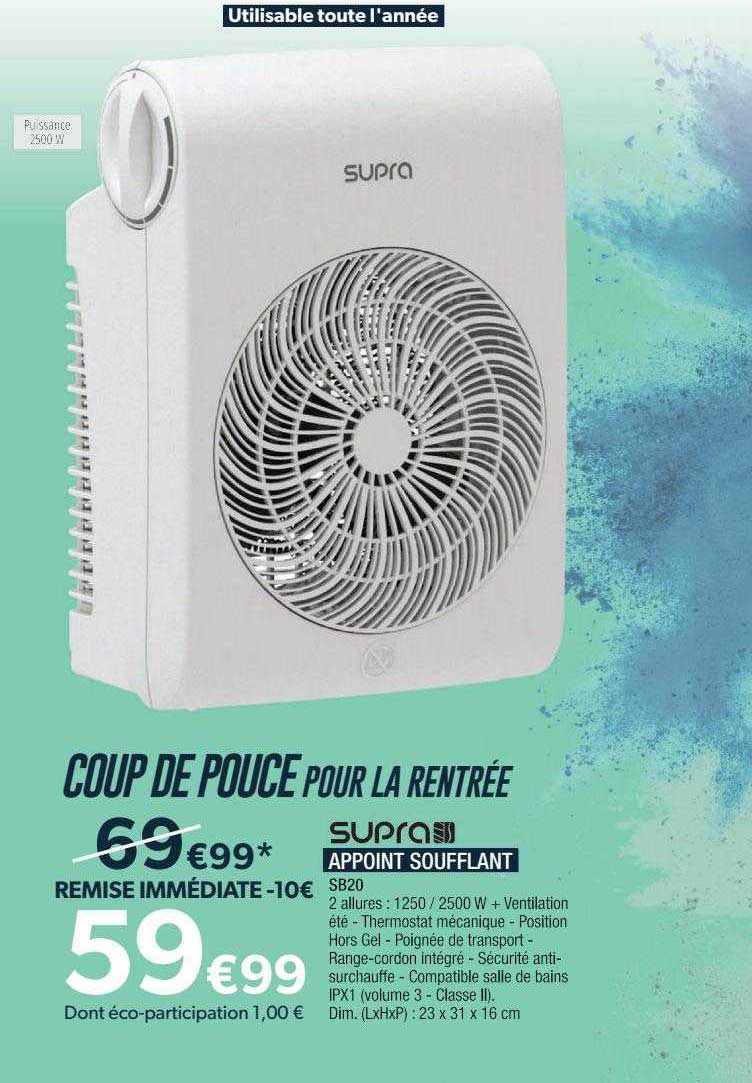 Appoint Soufflant Supra