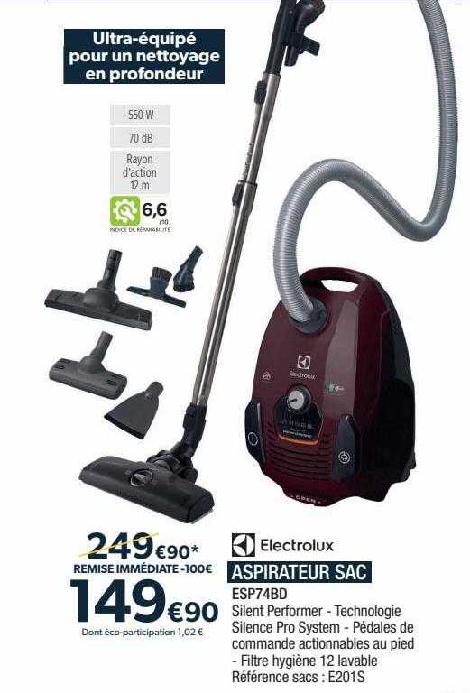 Aspirateur Sac Electrolux