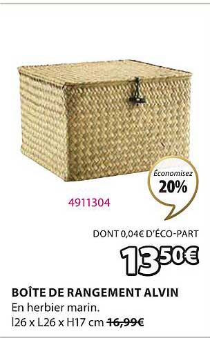 Boîte De Rangement Alvin
