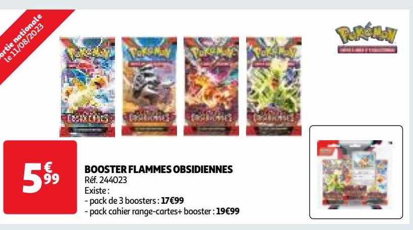 booster flammes obsidiennes