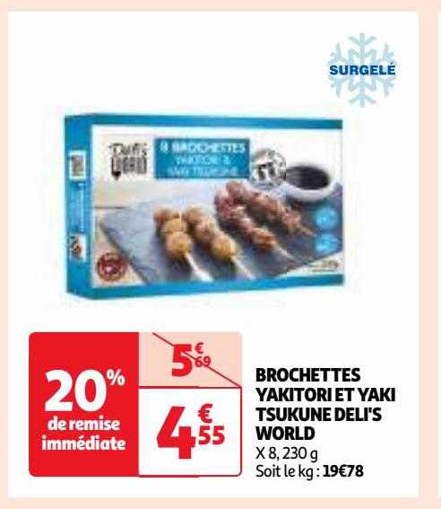 brochettes yakitori et yaki tsukune deli's world