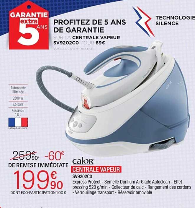 Centrale Vapeur Calor