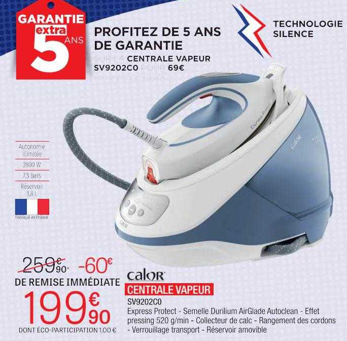 Centrale Vapeur Calor