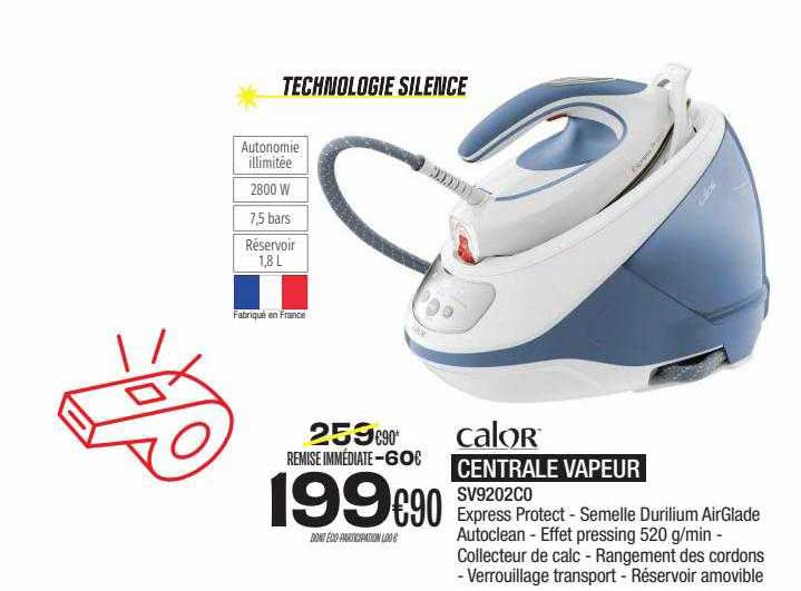 Centrale Vapeur Calor