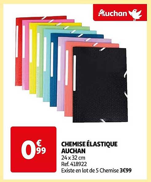 Chemise élastique Auchan