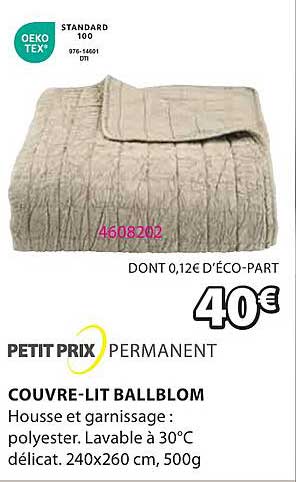couvre-lit ballblom