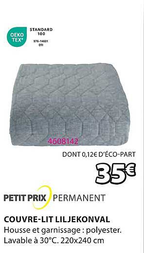 couvre-lit liljekonval