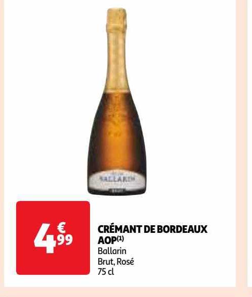 crémant de bordeaux aop ballarin