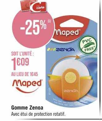 Gomme Zenoa Maped