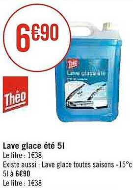 lave glace été 5l théo