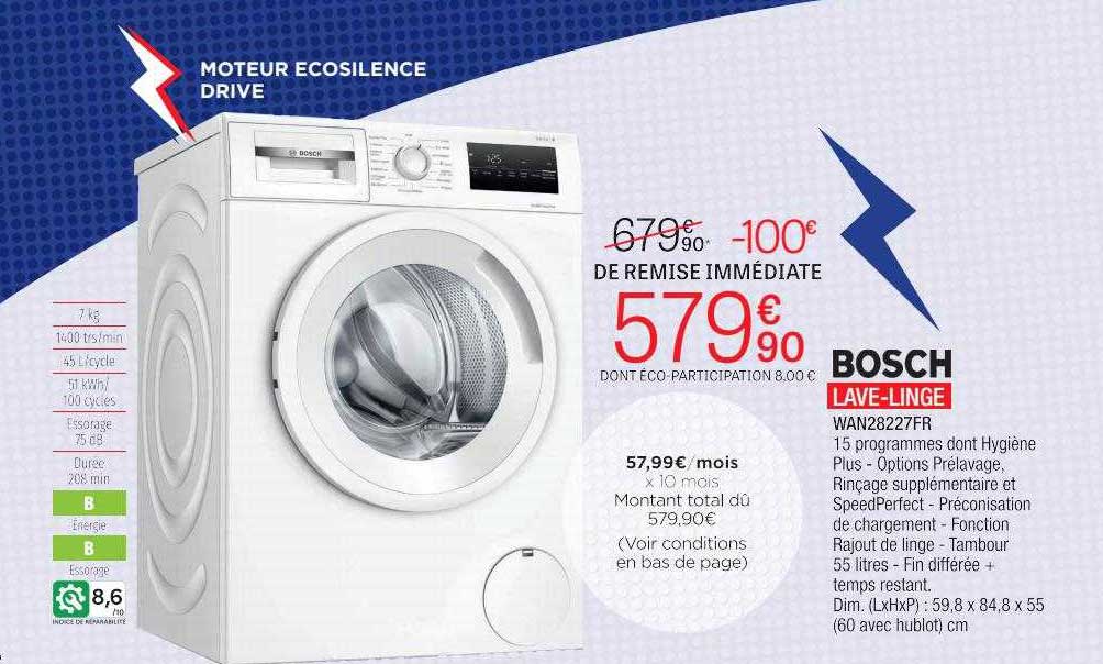 lave-linge bosch