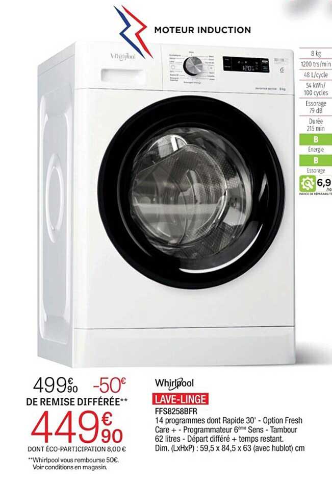 lave-linge whirlpool