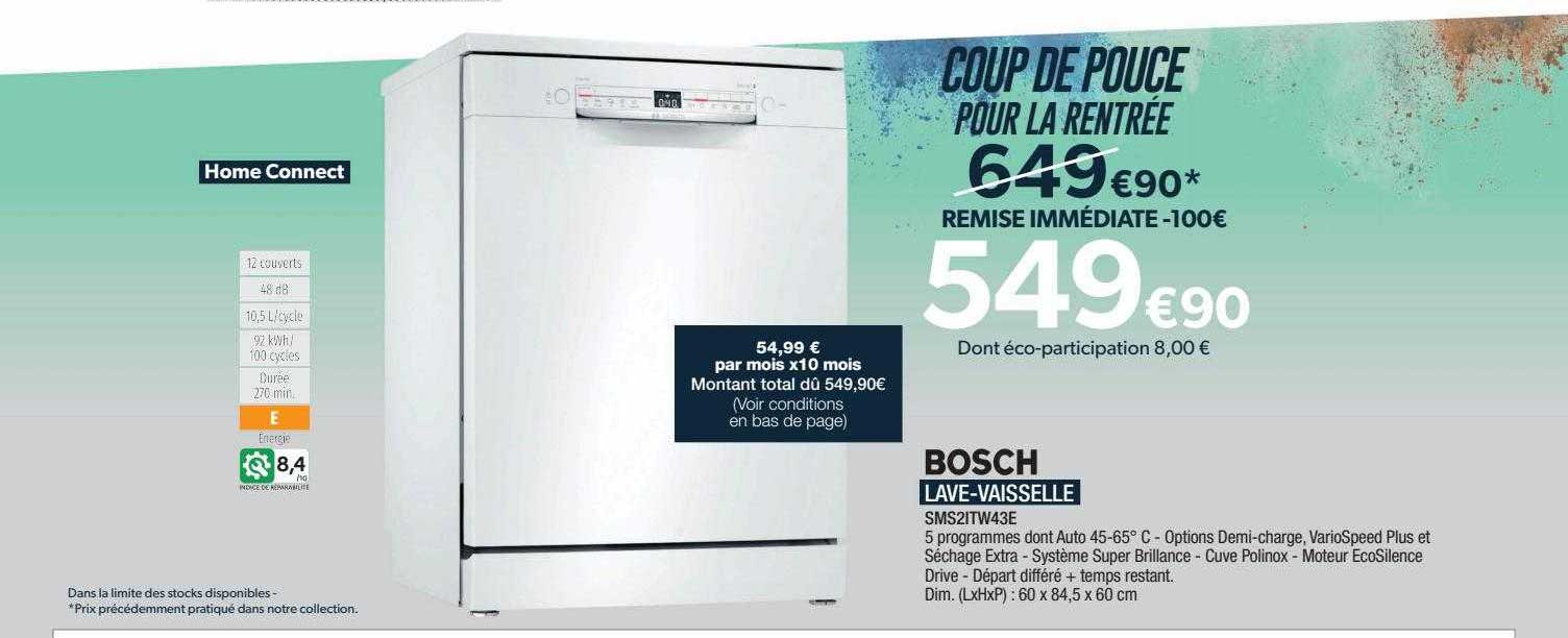 lave-vaisselle bosch