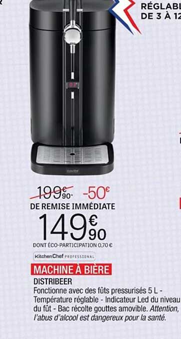 Machine à Bière Kitchen Chef