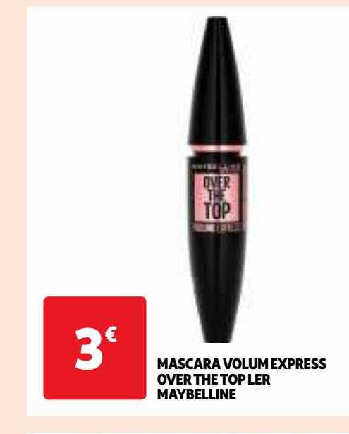 mascara volum express over the top ler maybelline