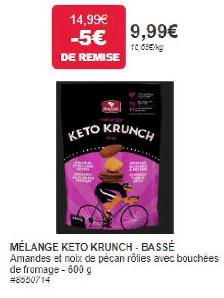 mélange keto krunch - bassé