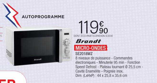 micro-ondes brandt