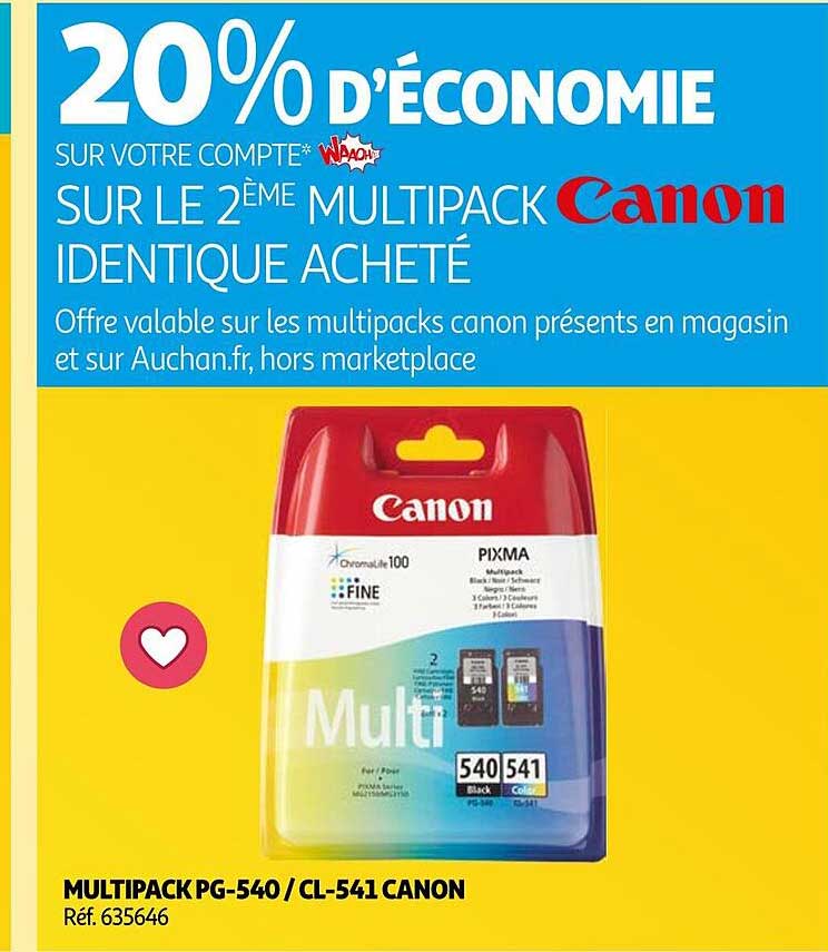 multipack pg-540 / cl-541 canon