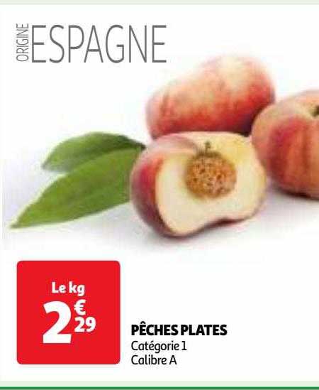 Pêches Plates