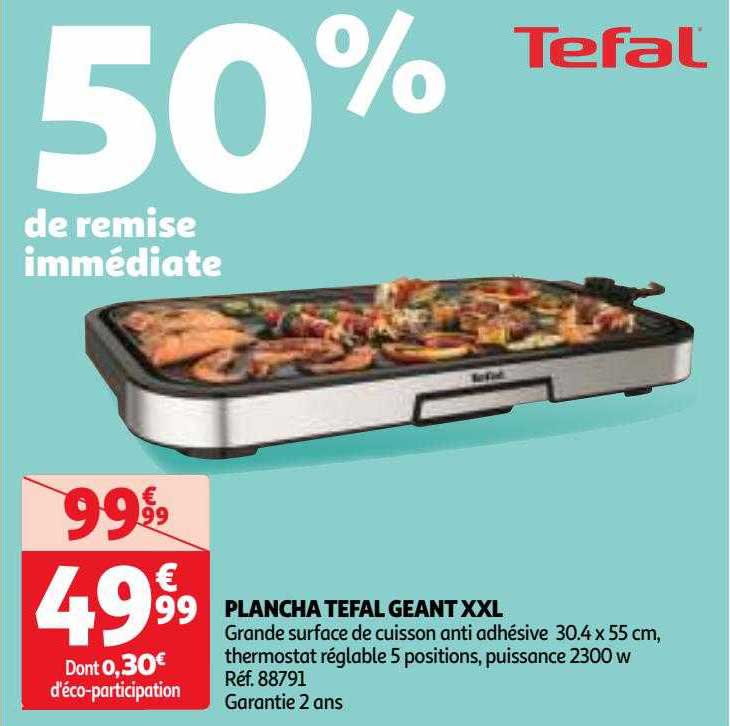 Plancha Tefal Géant Xxl