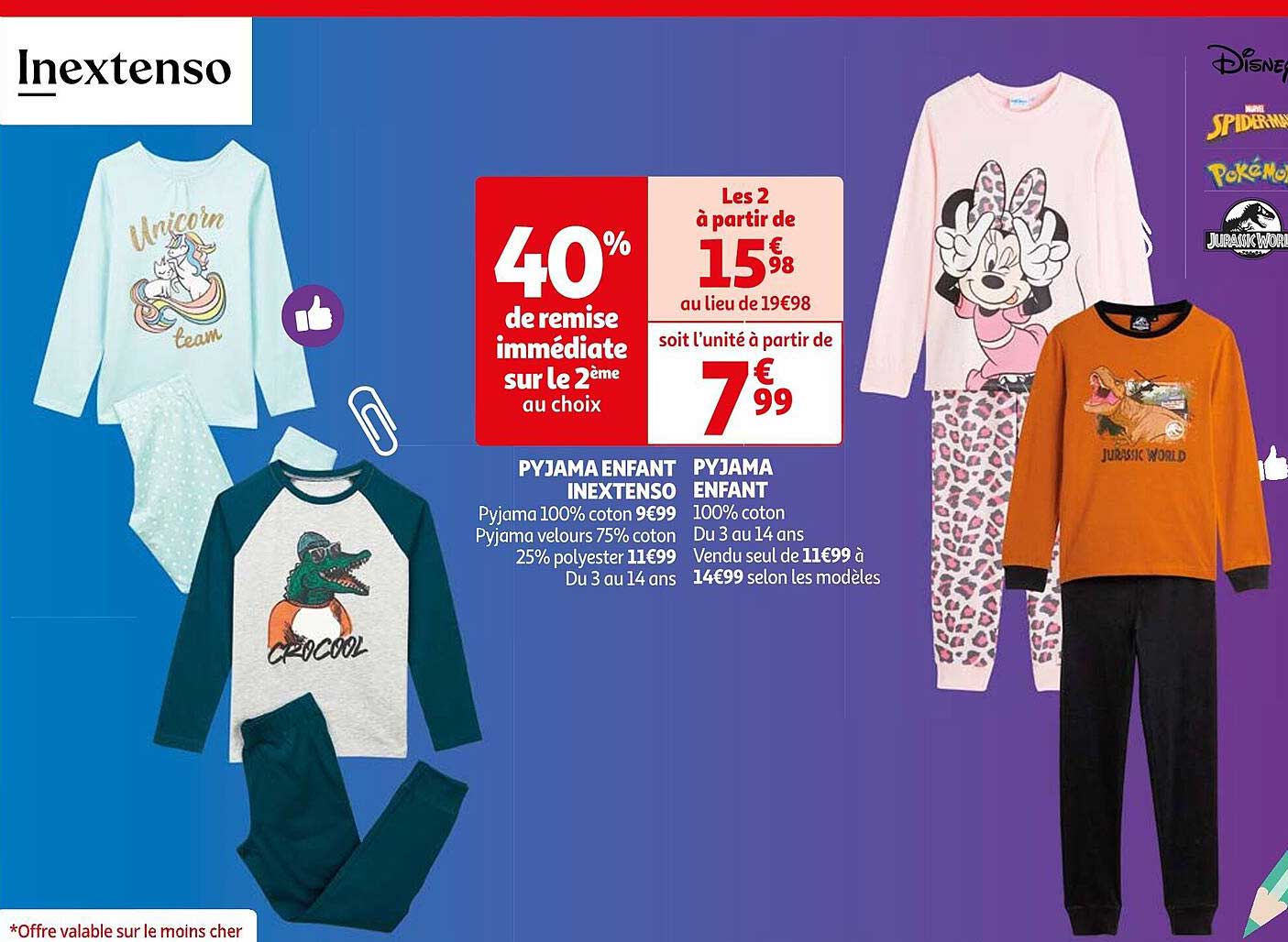 Pyjama Enfant Inextenso, Pyjama Enfant