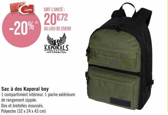sac à dos kaporal boy